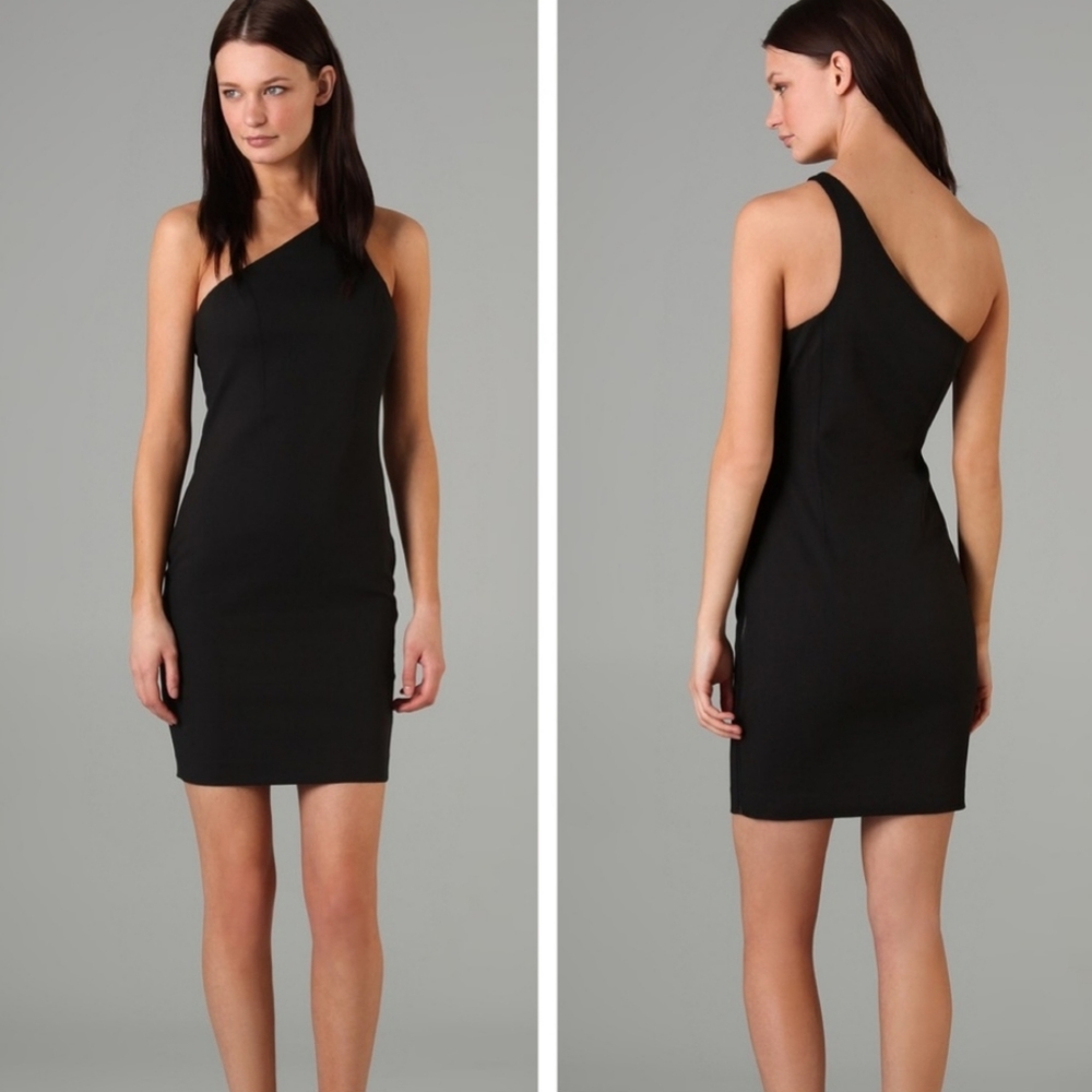 T Alexander Wang One shoulder zippered Dress L